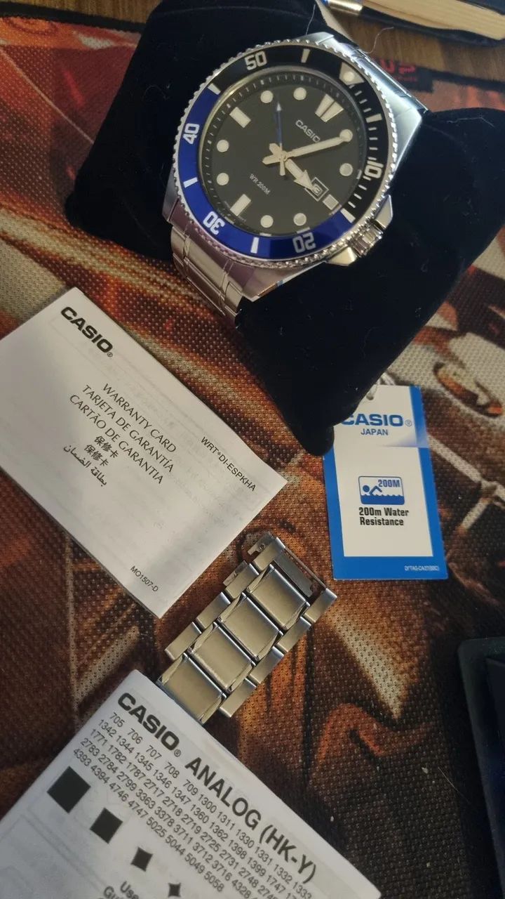 Relógio Casio Duro Batman MDV-107D-1A2VDF-SC com Pulseira em Aço Inox - Foto 4