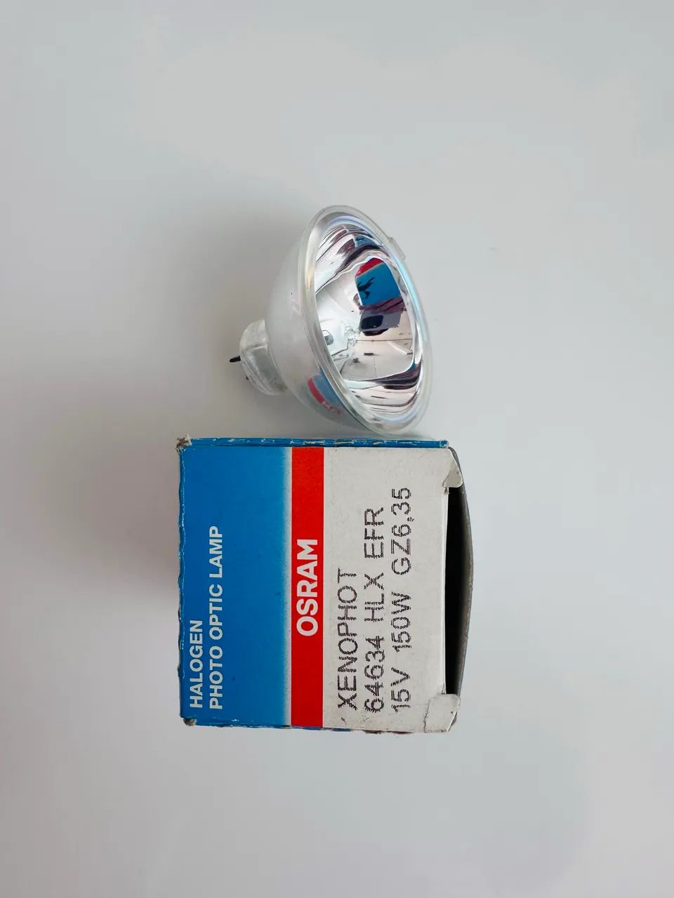 Lâmpada Dicroica Efr 15v 150w Xenophot 64634 Hlx Osram - Foto 4
