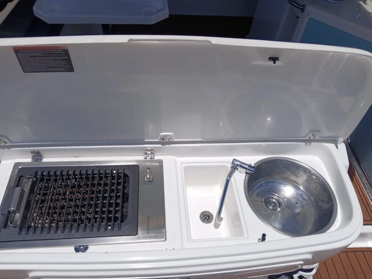 Lancha Cimitarra 38 pés  - Foto 12