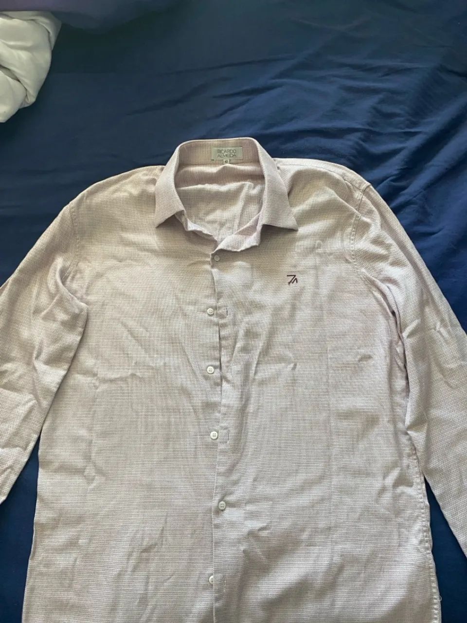 Camisa Social Maculina Ricardo Almeida - Foto 2