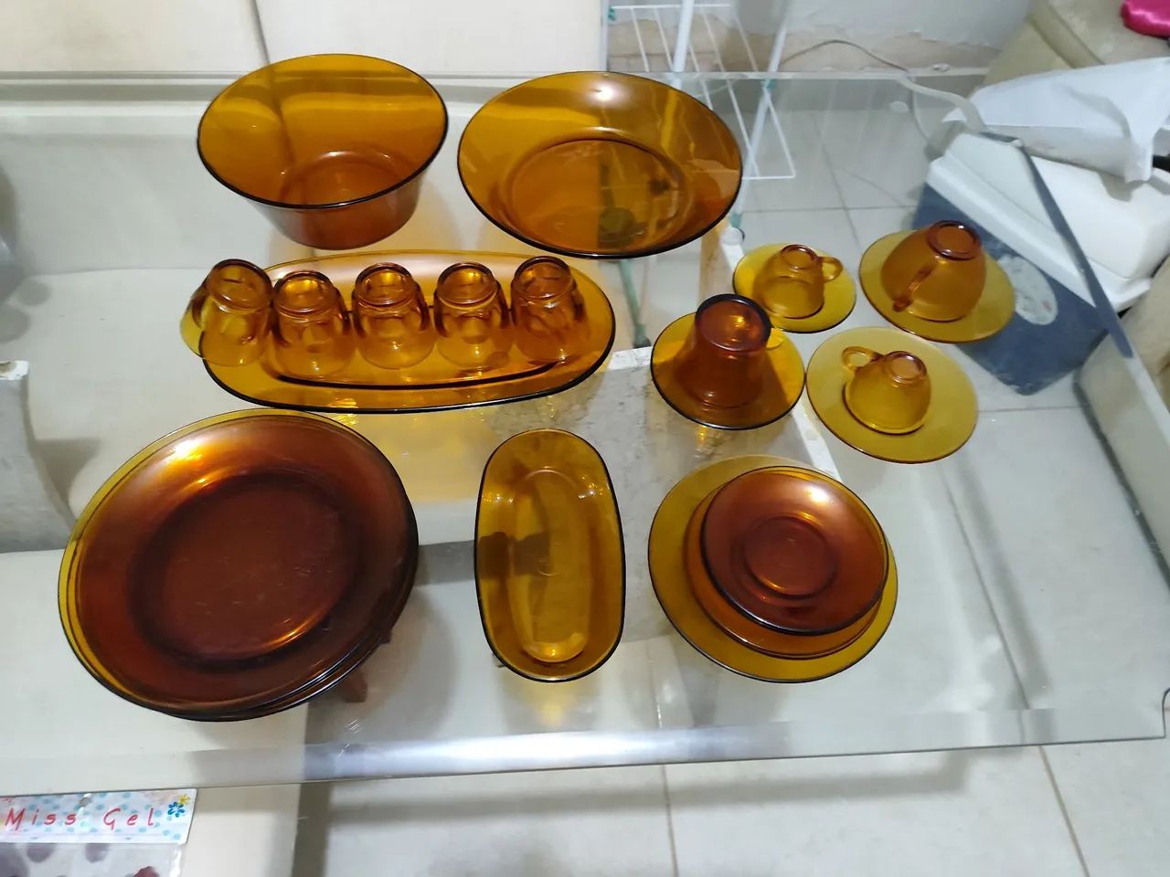 Louças em Vidro Âmbar (duralex) - Foto 4