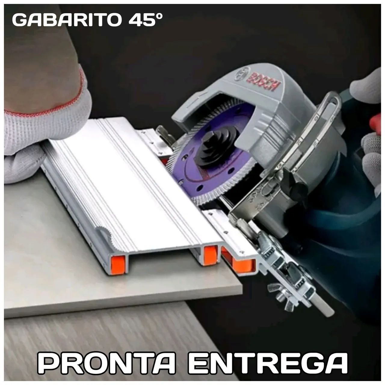 GABARITO 45° SERRA MÁRMORE 
