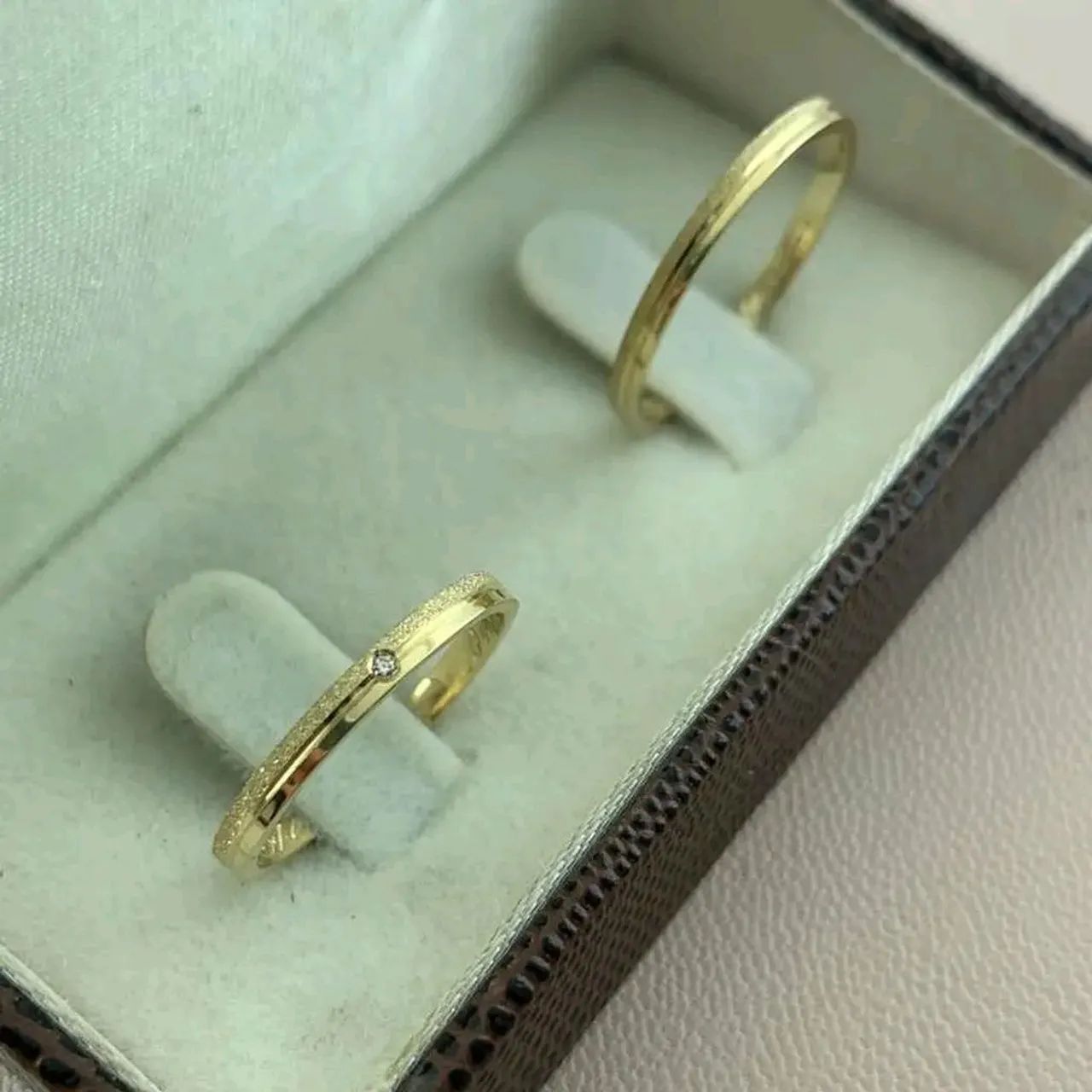 Alianças de Casamento em Ouro - Foto 5