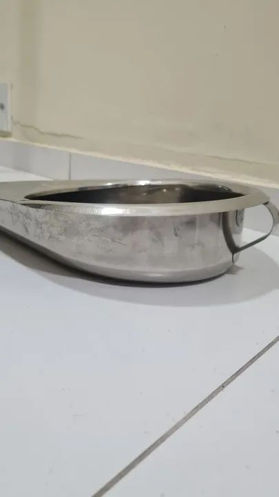 Penico Hospitalar de Aço Inox - Foto 4