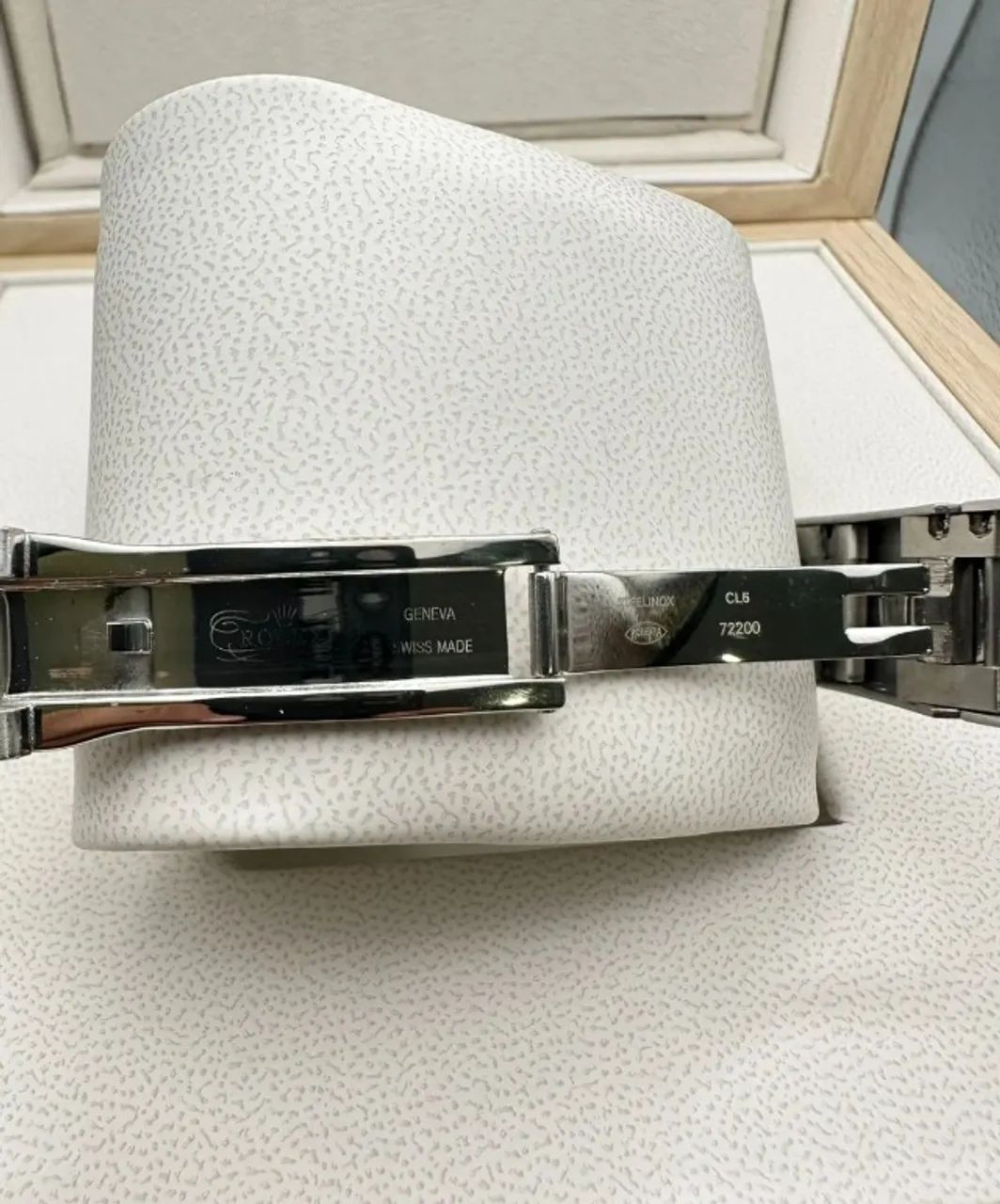 Relógio ROLEX AUTOMÁTICO OYSTER PERPETUAL MOSTRADOR PRETO  - Foto 5