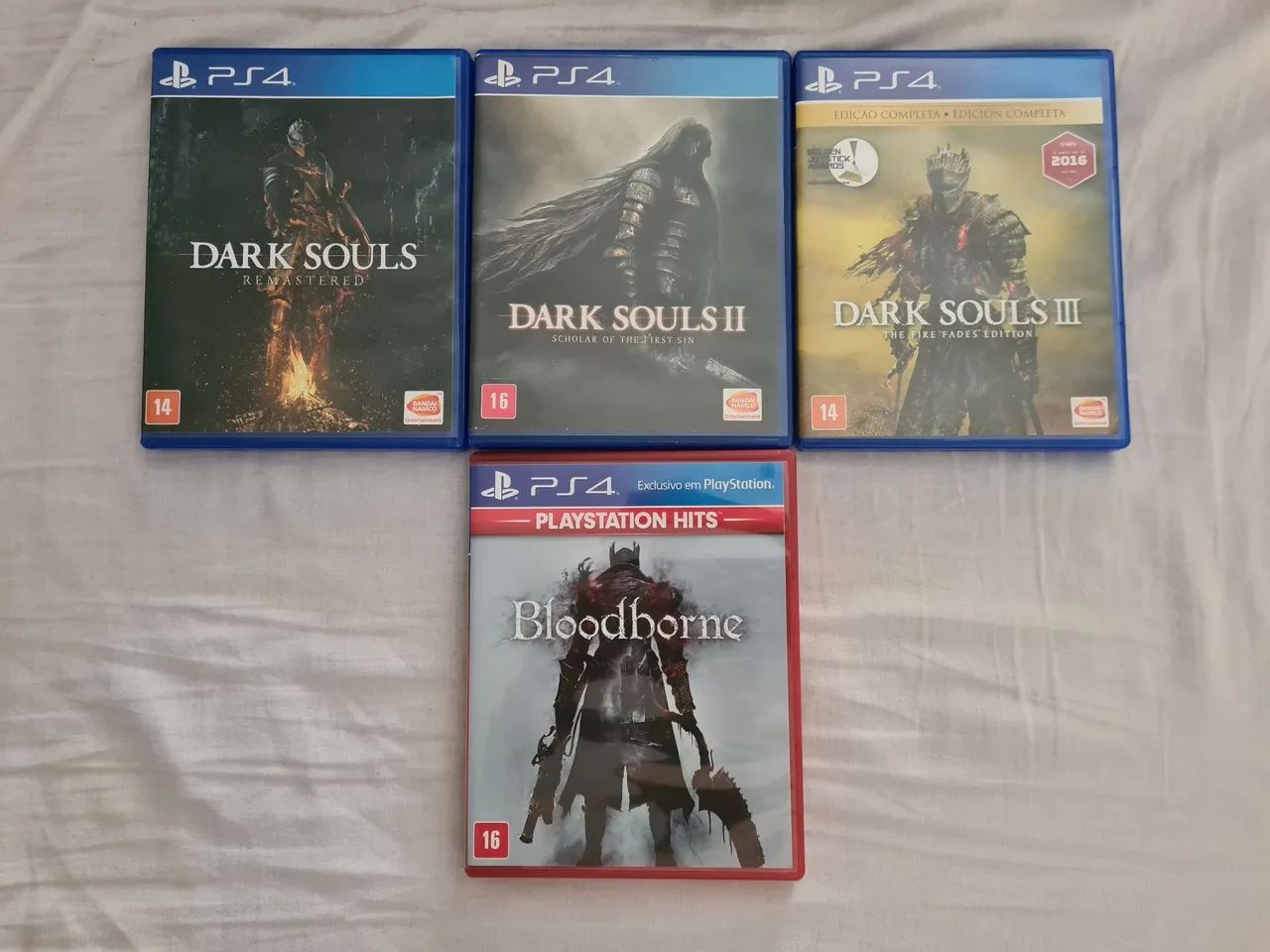 Dark souls e Bloodborne PS4 Consoles de Vídeo Game
