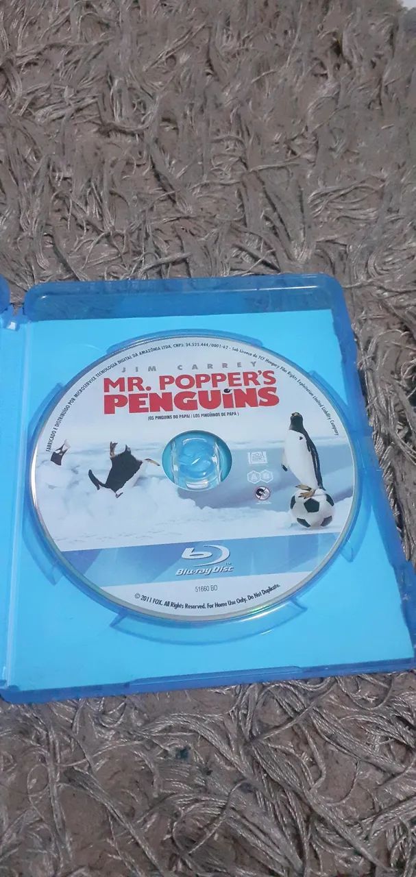 Bluray os Pinguins do papai - Foto 2