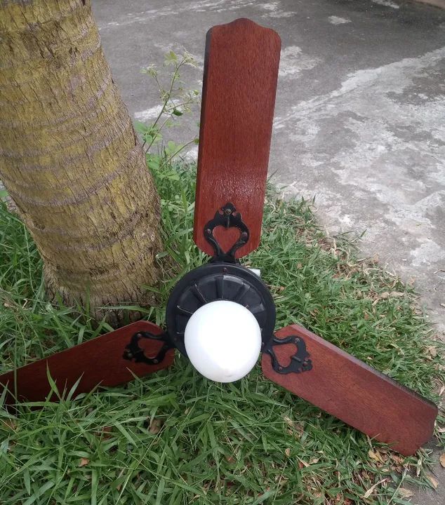VENTILADOR DE TETO: MADEIRA  - Foto 2