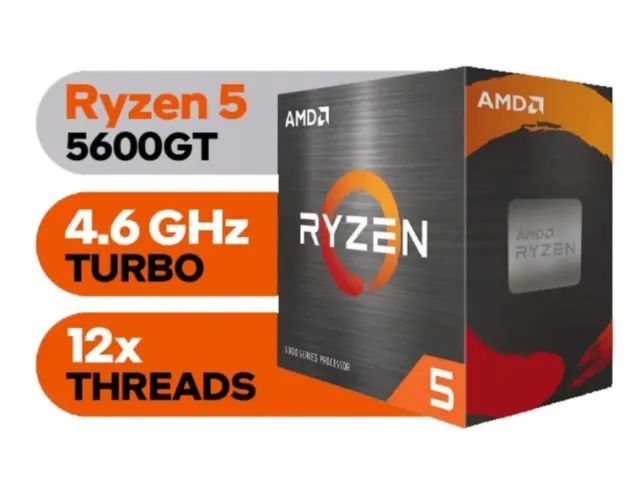 AMD Ryzen 5 5600GT Processor, 6-Core, 12-Threads, 3.6GHz (4.6GHz Turbo), 19MB Cache, AM464169988897283123