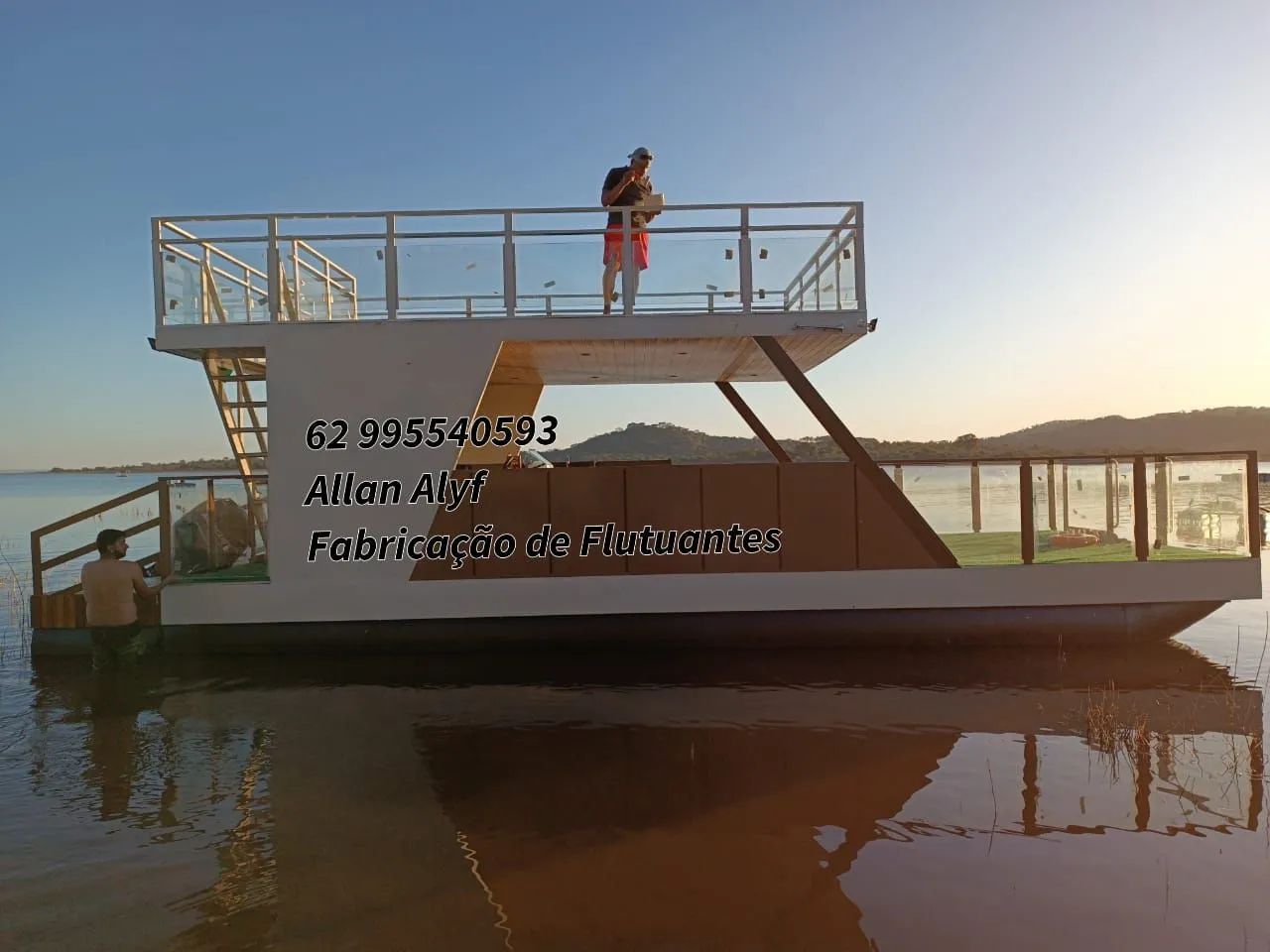 Flutuante catamarã batelão  - Foto 5