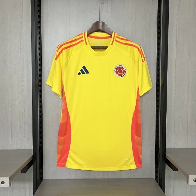 Camisa Seleção da Colômbia I 24/25 - Adidas - Torcedor - Amarela