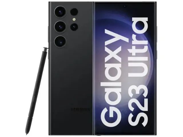 Smartphone Samsung Galaxy S23 Ultra 256GB Preto 5G 12GB RAM 6,8? Câm. Quádrupla + Selfie 1