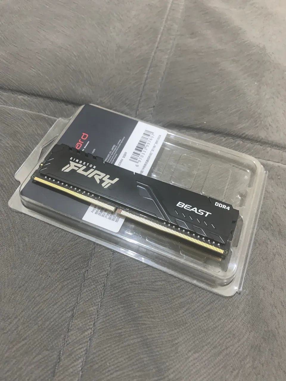 HyperX Fury DDR4 Memory 8GB 3200MHz64385501821314121