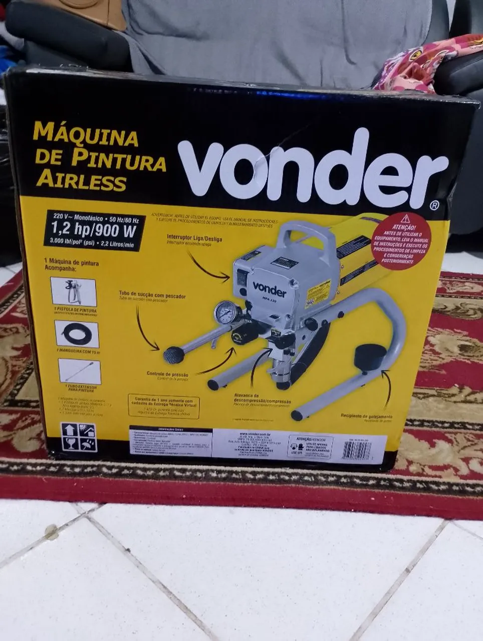 Vendo máquina de pintura.