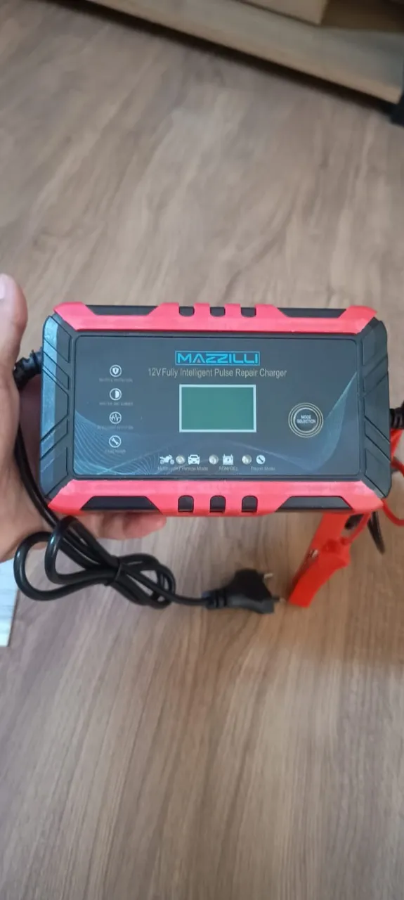 Carregador Bateria 12v Inteligente Até 100 Amperes Bivolt