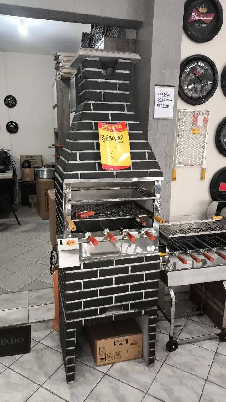 Churrasqueira na promoção pré moldada 65cm - Foto 5