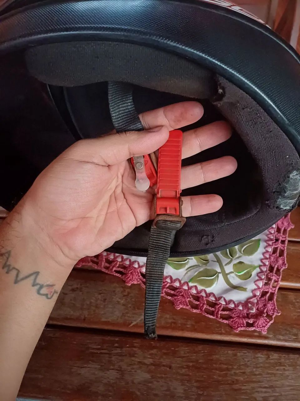 Capacete GOW Interlagos 85 - Rosa e Preto - Foto 5