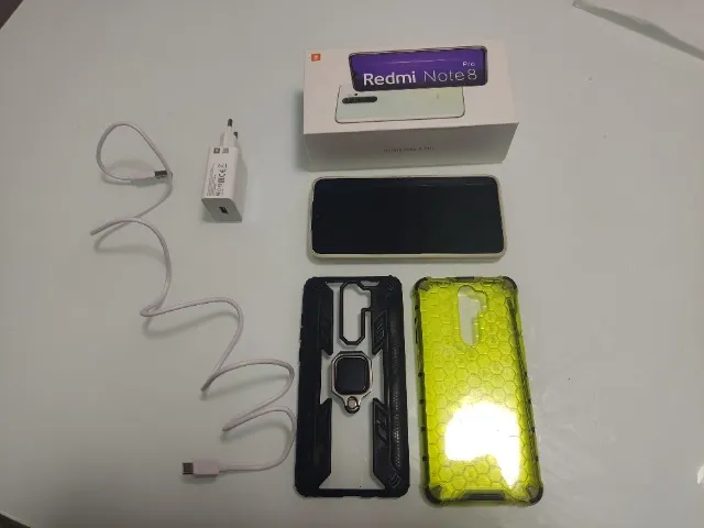 Xiaomi Redmi Note 8 Pro Verde 6gb ram 64gb - Otimo estado e completo na caixa