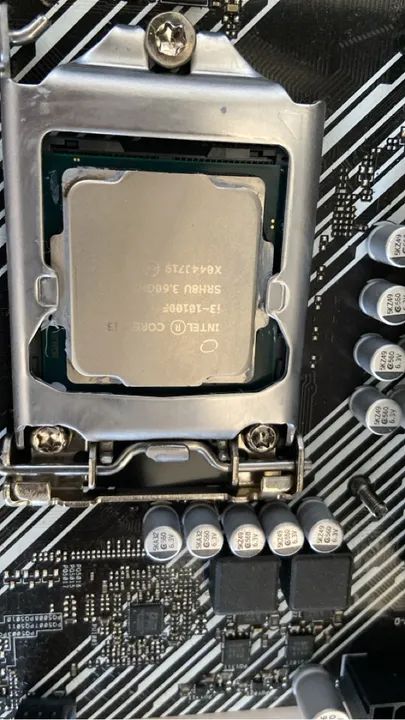 Kit ASUS PRIME H410M-E + i3 10100f  + Watercooler - Foto 2