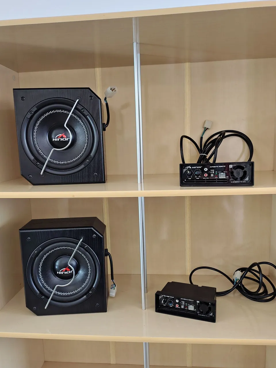 Kit Subwoofer Hinor Completo - Som Automotivo