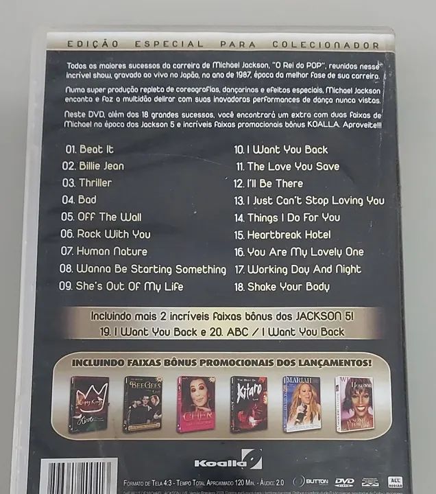 The Best of Michael Jackson - Live - DVD - CDs, DVDs etc - Coroa