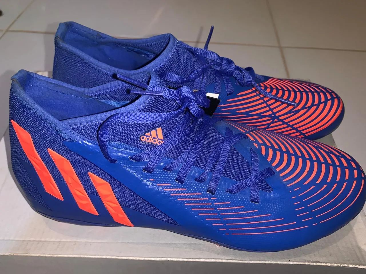 Chuteira Campo Adidas Predator Edge.3 Original Nova - Foto 2
