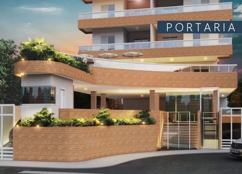 Apartamento para Venda em Praia Grande, Guilhermina, 1 dormitório, 1 suíte, 1 banheiro, 1  - Foto 2
