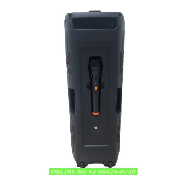 Caixa Som Grande 70cm Alta Qualidade + Microfone S/ Fio - Foto 5