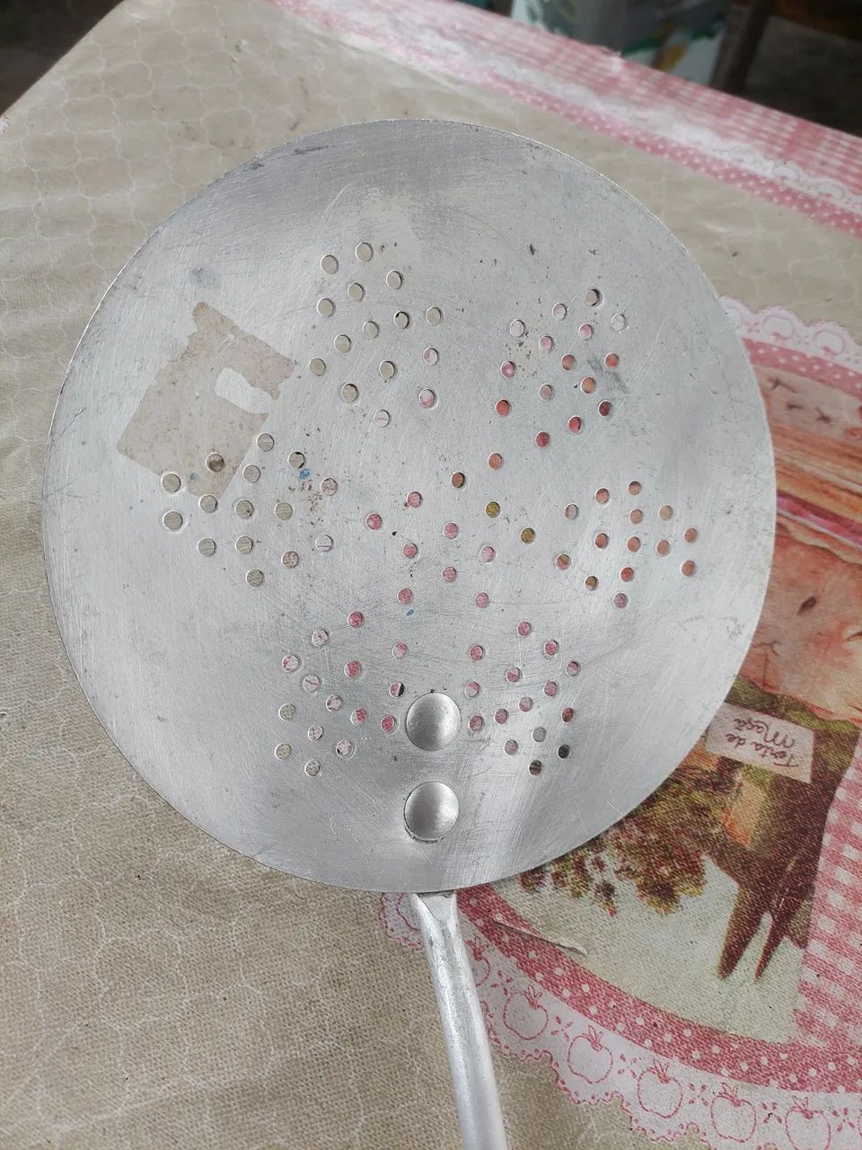 Espumadeira Grande de Alumínio