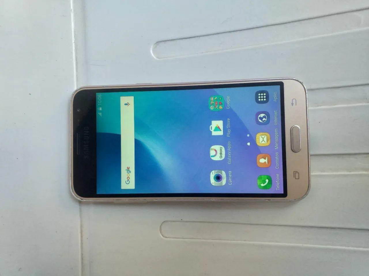 Barato celular samsung Galaxy j3 dual chip conservado - Foto 4