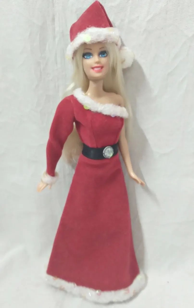 Roupa Natalina Completa para boneca Barbie - Foto 3