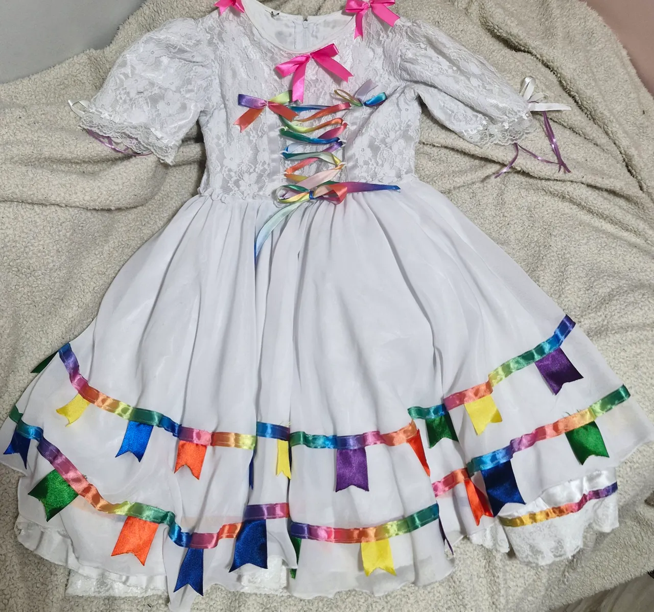 Vestido Festa Junina Infantil