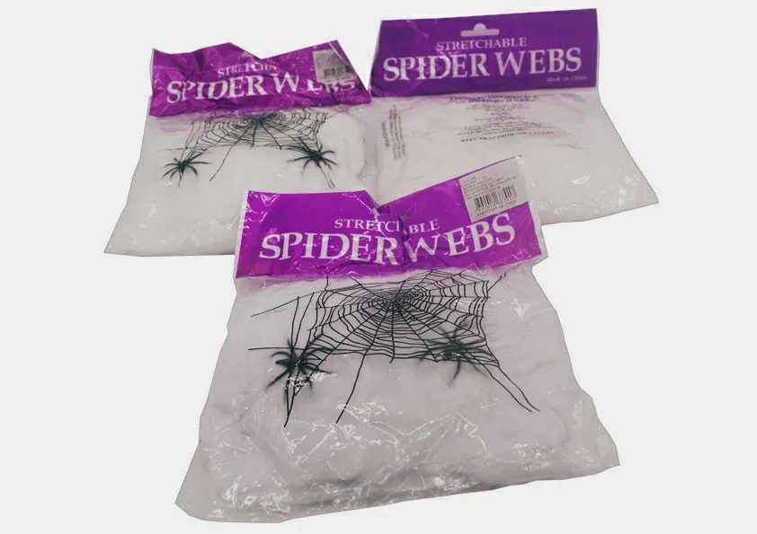 Teias de Aranha Decorativas Halloween