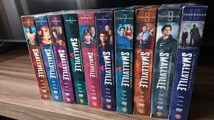 Smallville - Temporadas 1 a 10 (DVD Original) ? Coleção Completa