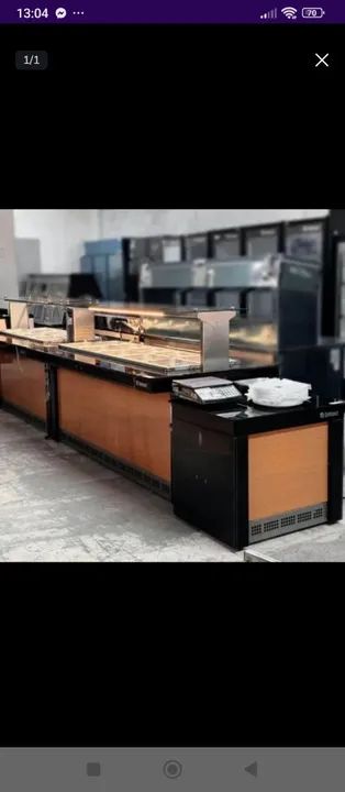 NZ. Conjunto Buffet completo GELOPAR 