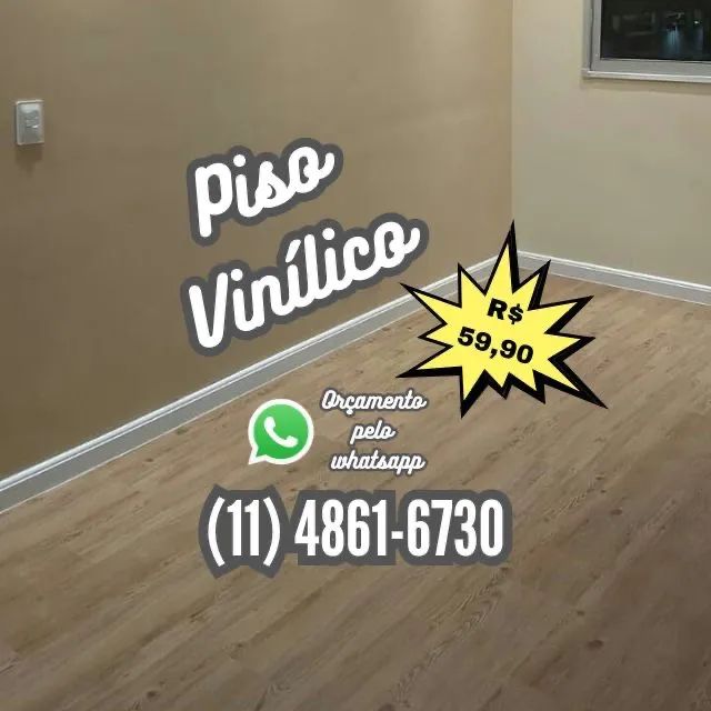 Piso Vinílico Amadeirado | Valor m²