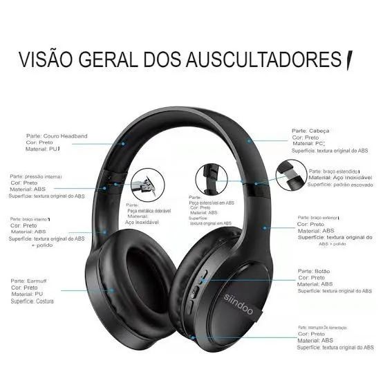 Fone de Ouvido Bluetooth Slindoo - Foto 2