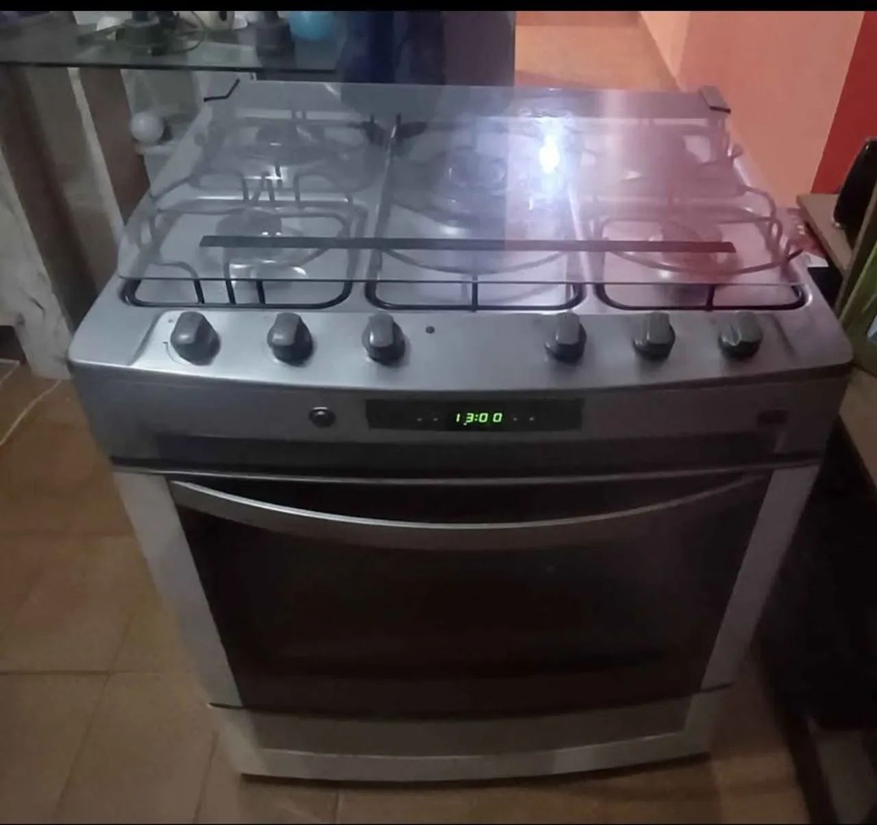 Fogão brastemp 5 bocas timer com acendimento automático  - Foto 5