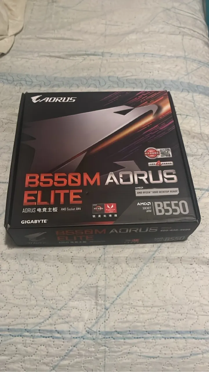 Placa-Mãe Gigabyte B550M Aorus Elite