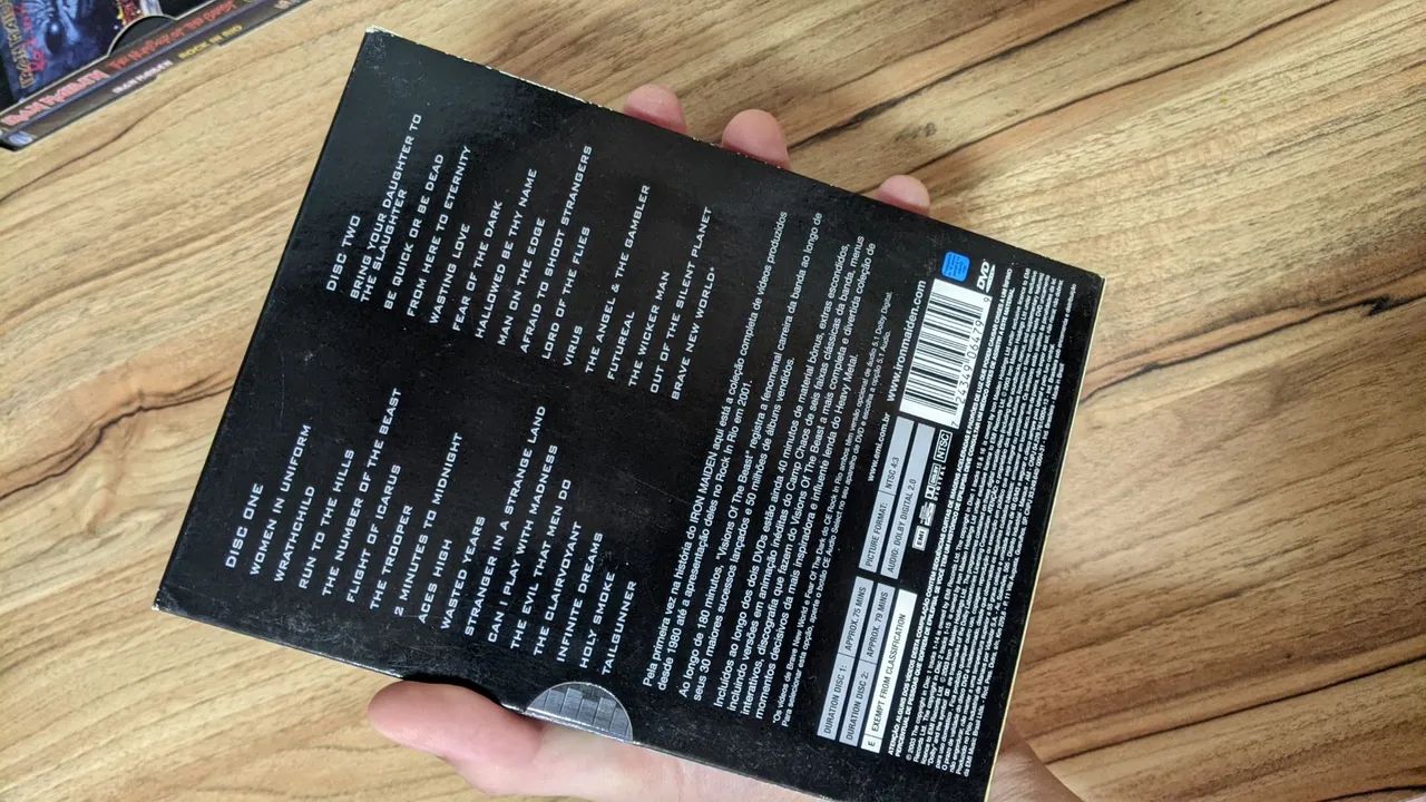 Dvd do Iron Maiden em perfeito estado - Foto 3