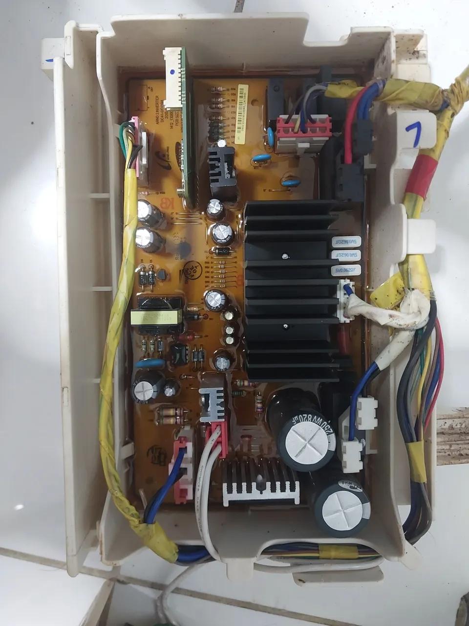 Placa potência Samsung wf106u4sawq/az
