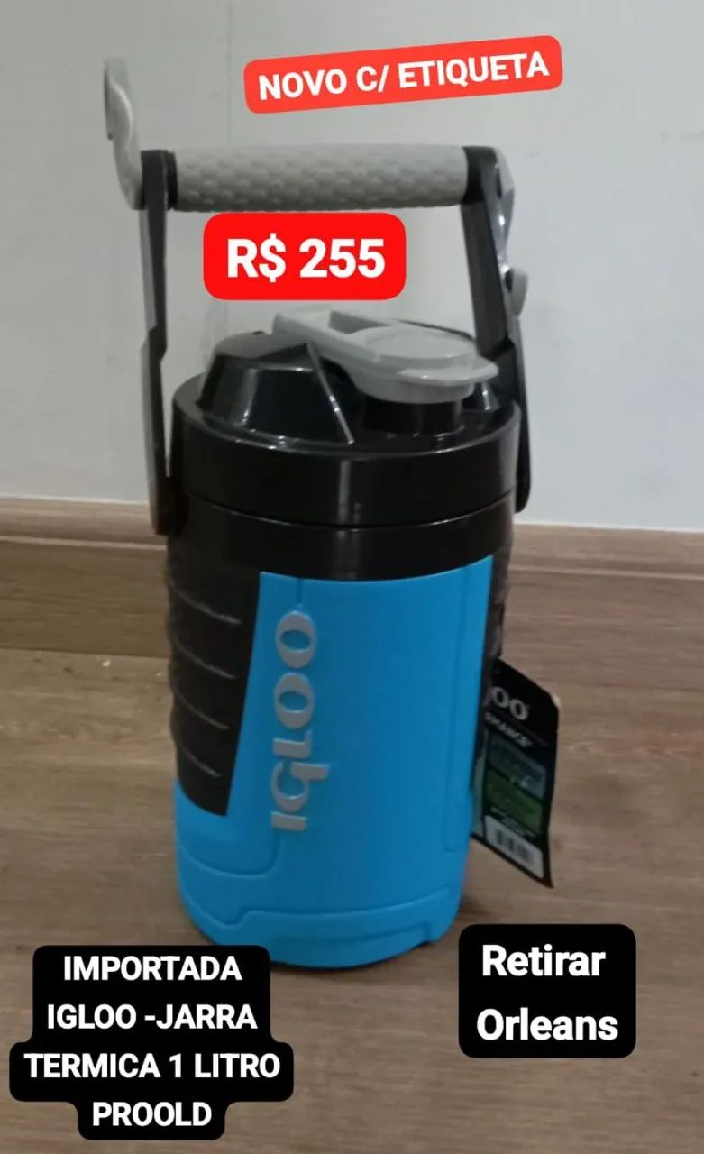 Garrafa Térmica Igloo 1 Litro - Nova!