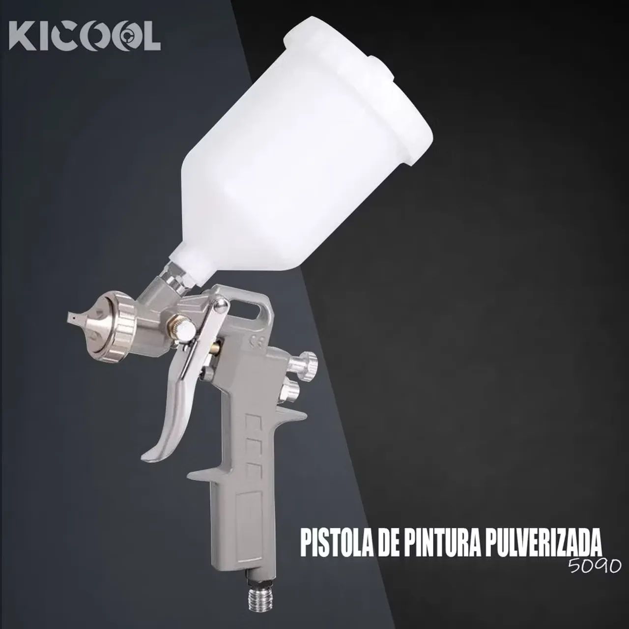 Pistola de Pintura Profissional - 600ml - Foto 6