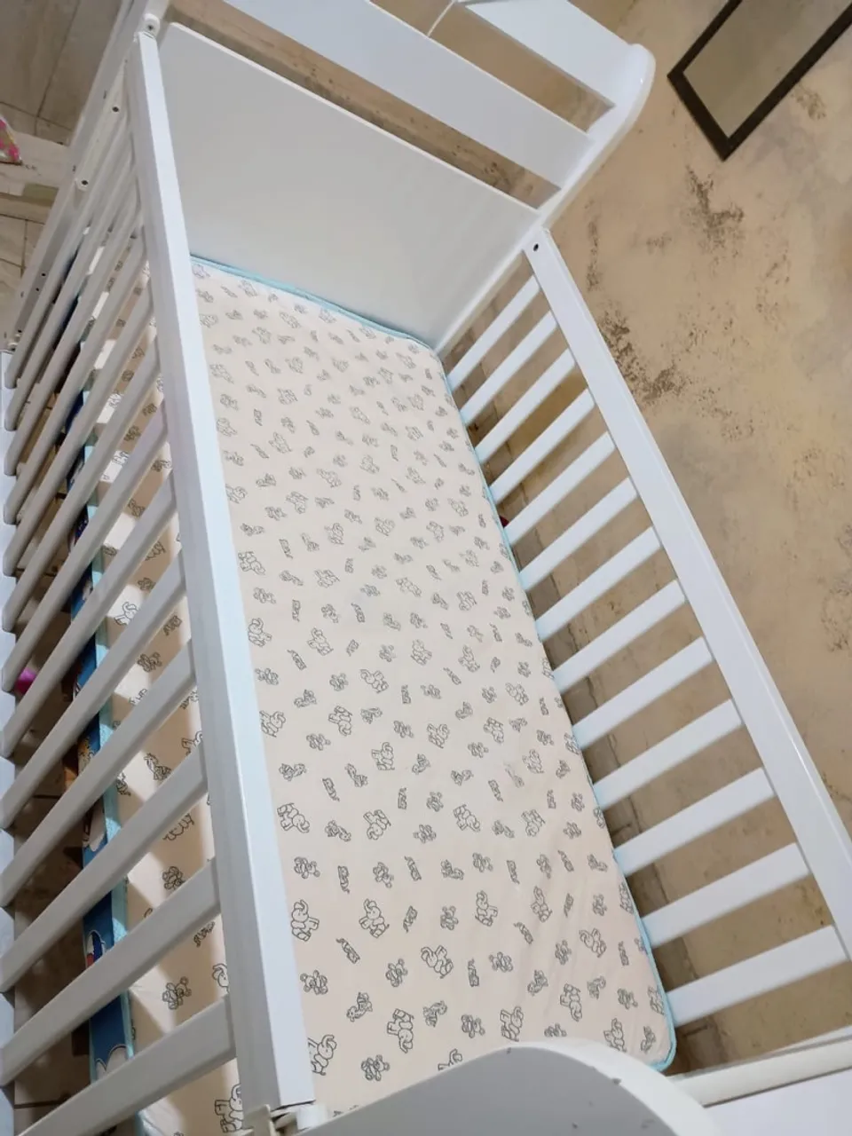 Berço de Bebê Branco