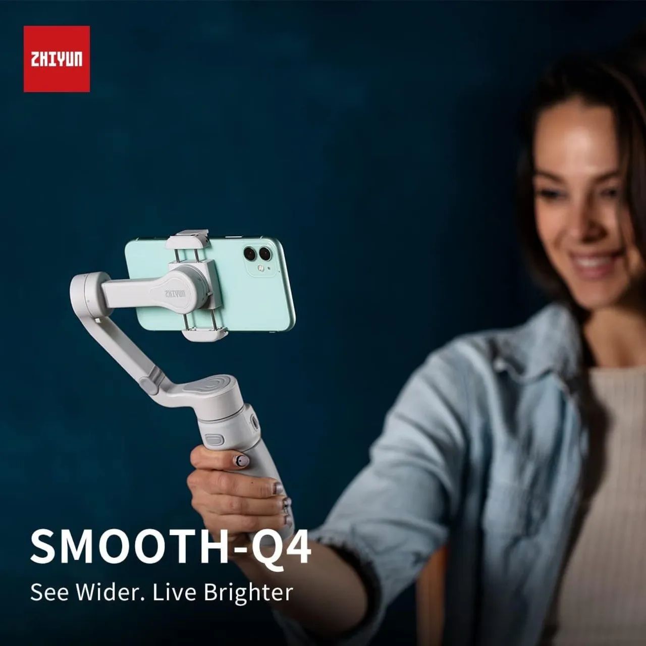 GIMBAL SMOOTH Q4 - ACEITO CARTÃO -  - Foto 6
