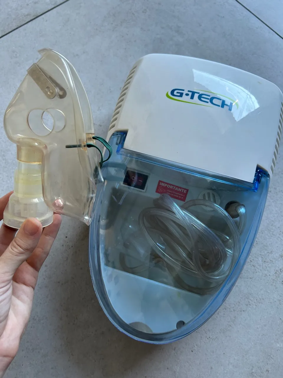 Nebulizador G-Tech Completo - Ideal para Bebês