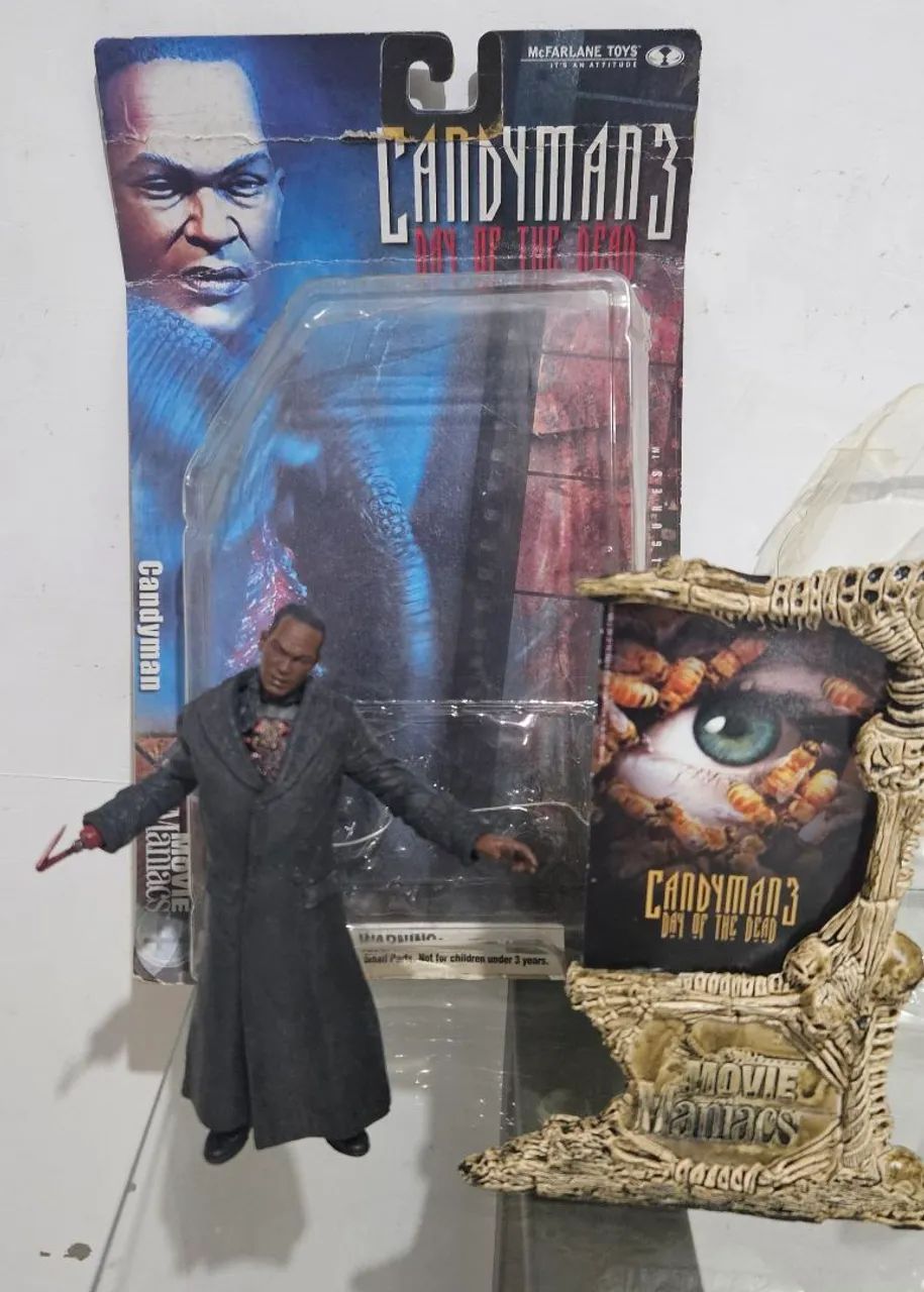Candyman 3 McFarlane Movie Maniacs - Raro e Original - Hobbies e