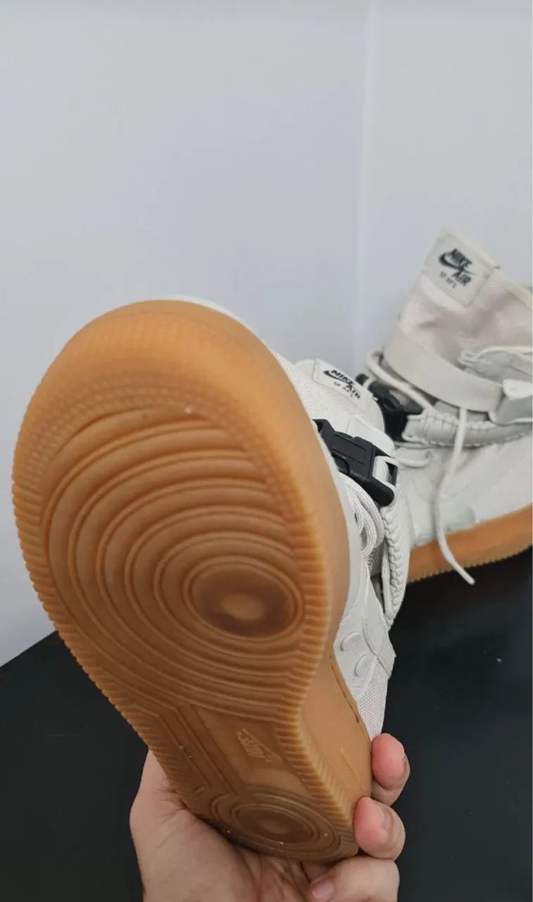 nike sf air force 1 high light bone 39  - Foto 4