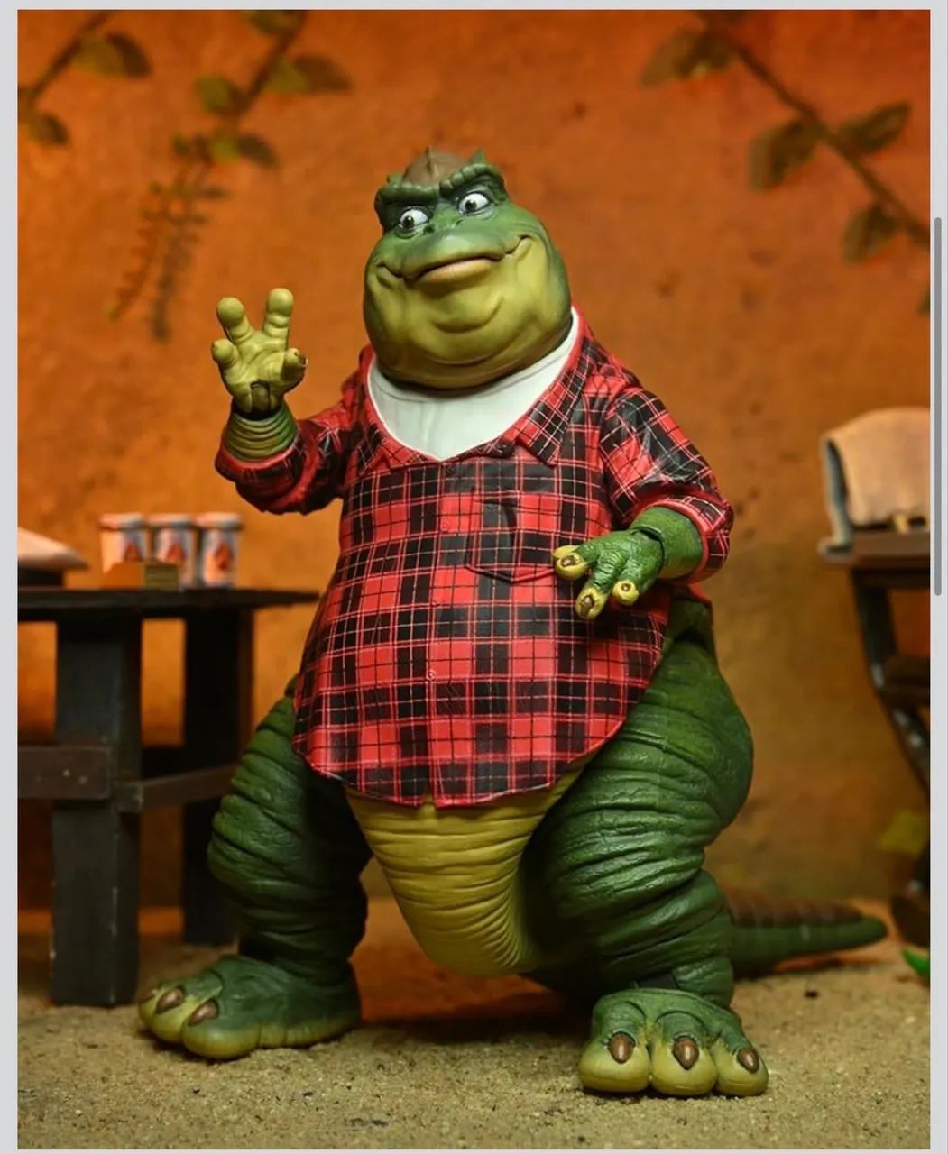 Neca Bob Sinclair Família Dinossauro 