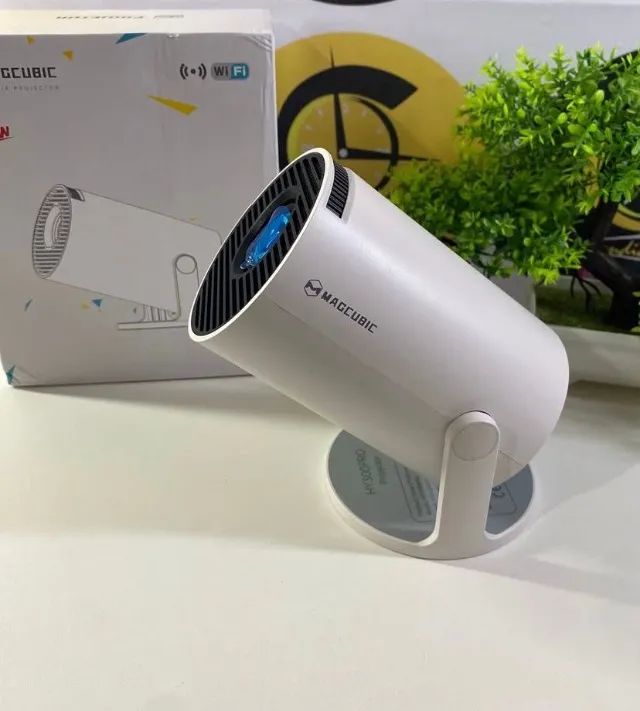 Projetor Hy300 Pro Mini Magcubic  Bluetooth Android Cor Branco64318194114562121